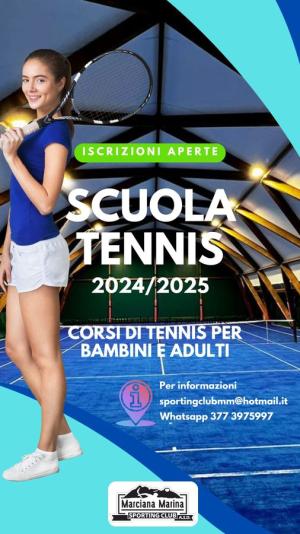 Ripartono i corsi di tennis allo Sporting Club di Marciana Marina