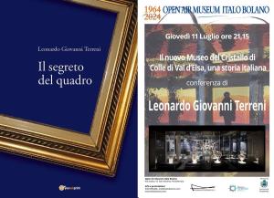 L’archeologo scrittore “noir” Leonardo Giovanni Terreni torna al Museo Bolano con due appuntamenti da non perdere