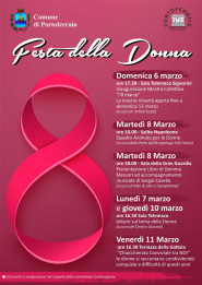 Gli appuntamenti in occasione della Festa della Donna a Portoferraio