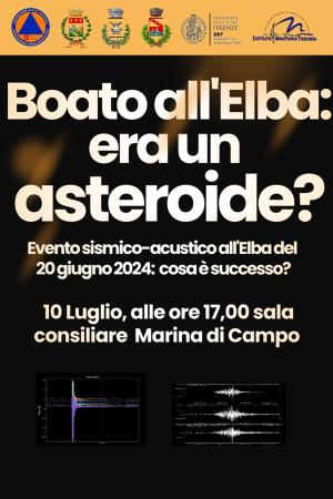 Boato all&#039;Elba: era un asteroide? Un incontro con gli esperti per capire