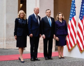 Draghi al G20 dona al Presidente USA Biden un orologio &quot;elbano&quot;