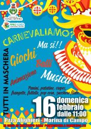 Carnevaliamo! Il 16 febbraio a Marina di Campo