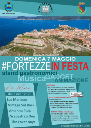 Fortezza in festa domenica 7 maggio a Portoferraio