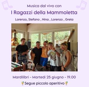 A MardiLibri il concerto de I Ragazzi della Mammoletta