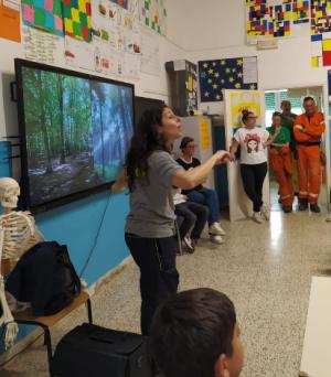 Corso antincendio per gli studenti di V^ elementare della Teseo Tesei di Campo