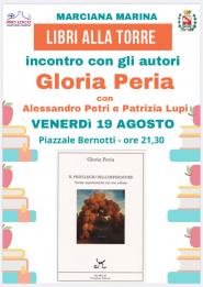 &quot;Libri alla Torre&quot;, il 19 agosto appuntamento con Gloria Peria