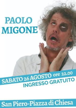 A San Piero lo spettacolo comico di Paolo Migone