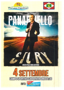 Il 4 settembre Giorgio Panariello a Capoliveri con “Story”