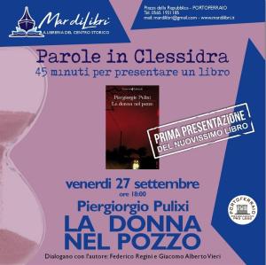 &quot;La donna nel pozzo&quot; - A MardiLibri la presentazione dell&#039;ultimo libro di Piergiorgio Pulixi