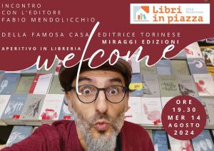 A &#039;Libri in piazza&#039; incontro con l&#039;editore Fabio Mendolicchio