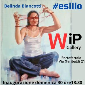 L&#039;#Esilio della pittrice Belinda Biancotti in mostra a Portoferraio