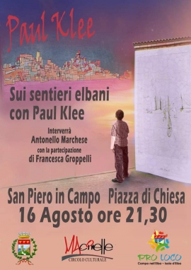 A San Piero un viaggio immaginario sui sentieri elbani con Paul Klee