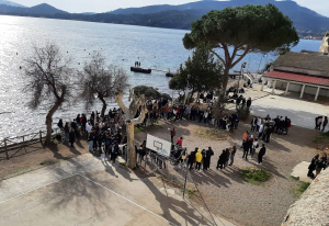 Liceo Foresi: la protesta degli studenti per l&#039;accorpamento delle classi