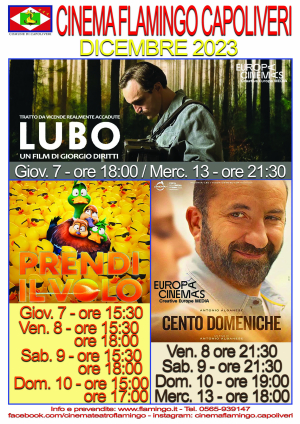 Programmazione del Cinema Teatro Flamingo di Capoliveri