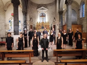 Il Gospel elettronico dei Vocal Blue Trains nella Chiesa di San Gaetano a Campo