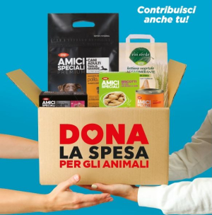 Coop: i risultati della raccolta di beneficenza &quot;Dona la spesa per gli animali&quot; del 15 luglio