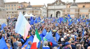 Roma: la piazza di un popolo che si è opposto ai nazionalismi ed agli autocrati