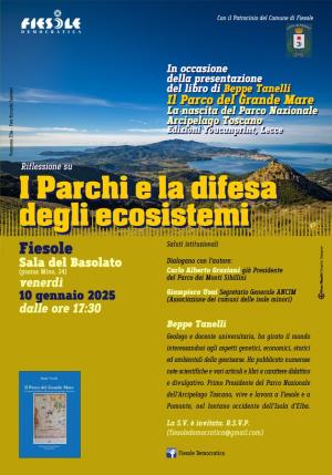 A Fiesole la presentazione de &quot;Il Parco del Grande Mare&quot; di Beppe Tanelli