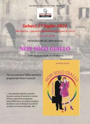 L&#039;Associazione Carlo d’Ego presenta &quot;Non solo Giallo&quot; il nuovo libro di Sandra Vegni