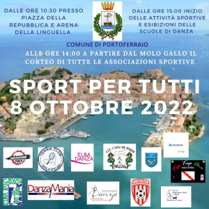 A Portoferraio la manifestazione &quot;Sport per tutti&quot;, le modifiche alla viabilità