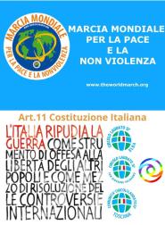 Oggi a Firenze la tappa della Marcia mondiale per la Pace e la Nonviolenza