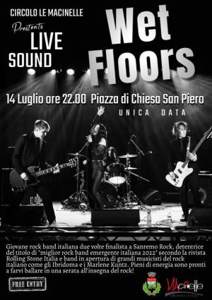 I Wet Floors in concerto a San Piero