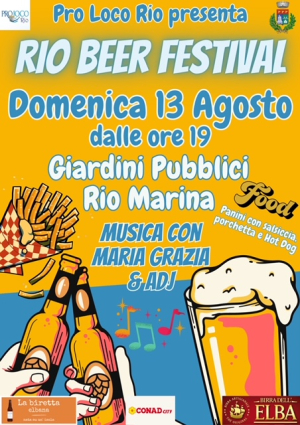 Domani a Rio Marina il &quot;Rio Beer Festival&quot;