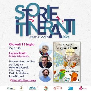 Ospiti a &quot;Storie itineranti&quot; Antonella Agnoli, Carlo Andorlini e Luca Bizzarri