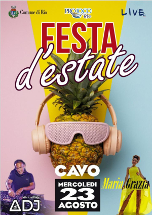 Stasera la Festa d&#039;Estate a Cavo