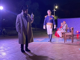 Un successo la pièce teatrale de “I Tappezzieri” all&#039;anfiteatro di Procchio