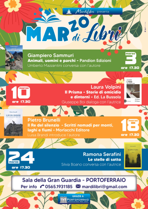 “Marzo di Libri”: un ciclo di presentazioni a cura MardiLibri presso la Gran Guardia