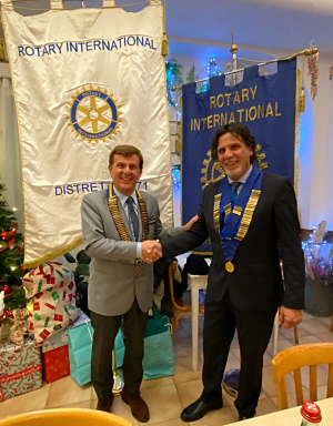 Visita del governatore Fernando Damiani al Rotary Club isola d’Elba