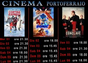 I film in programma al Cinema di Portoferraio