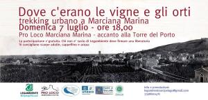 Il 7 luglio trekking urbano a Marciana Marina: dove c’erano le vigne e gli orti