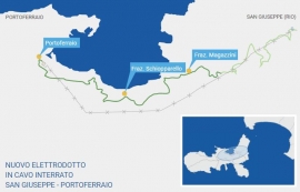 Portoferraio, al via il completamento del nuovo elettrodotto in cavo interrato da San Giuseppe