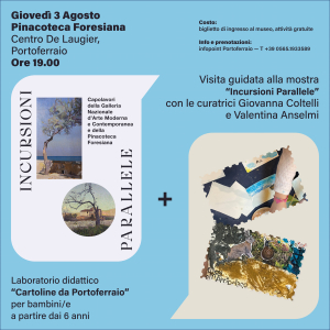 Il 3 agosto alla Pinacoteca Foresiana &quot;Cartoline da Portoferraio&quot;