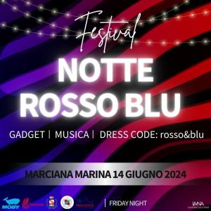 Il 14 giugno Notte RossoBlu a Marciana Marina