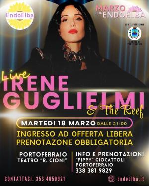 Concerto di Irene Guglielmi &amp; The Reef a sostegno di EndoElba