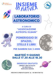 &quot;Insieme in Natura&quot; - Alla libreria Libri in Piazza il laboratorio Astronomico