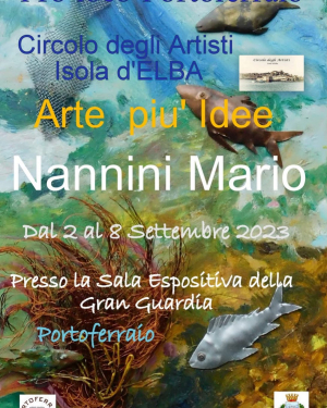 Alla Gran Guardia la mostra “Arte più Idee” di Mario Nannini