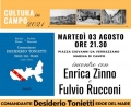 A Campo Enrica Zinno e Fulvio Rucconi ci racconteranno del Comandante Desiderio Tonietti, eroe del mare