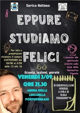 Eppure studiamo felici - incontro con lo scrittore Enrico Galiano