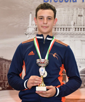 Fotonotizia: Federico de&#039; Michieli Vitturi argento ai campionati nazionali di scherma