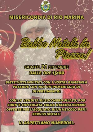 Babbo Natale in Piazza a Rio Marina