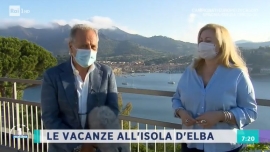 Uno Mattina in diretta con l’Elba. Vacanze sicure sull&#039;isola