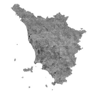 Cartografia, l’assetto del territorio toscano al 1975. Le immagini ortorettificate del primo rilievo aereo