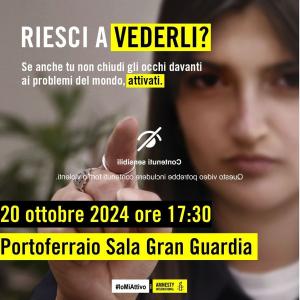 Io mi attivo - Incontro con soci e amici di Amnesty international Isola d’Elba