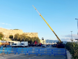 Fervono i preparativi per la cerimonia d’apertura del Mondiale di Mountain Bike