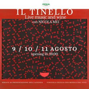 Live Music &amp; Wine: torna il Tinello con Nicola Mei