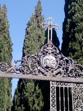 Cimitero vecchio della Misericordia. Cancellata d’ingresso